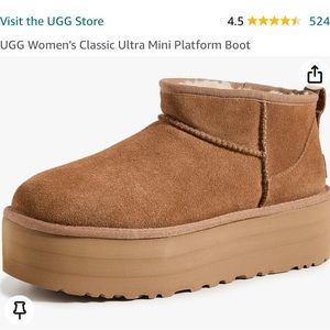 Ugg ultra mini platform size 8